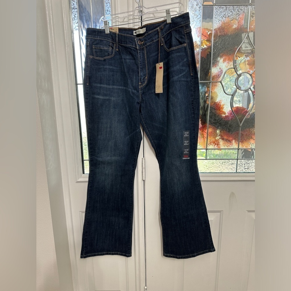 Levi 515 Boot Cut Dark Wash Jeans size 16/33 - NWT